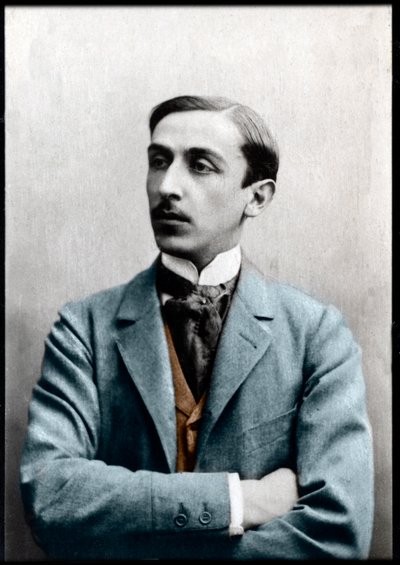 Portrait of Maurice Barres by French Photographer